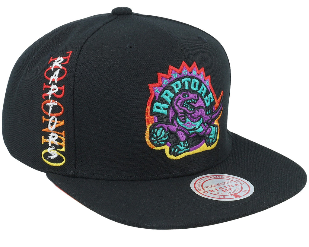 MENS MITCHELL & NESS NBA HIGH GRADE SNAPBACK HWC RAPTORS - BLACK