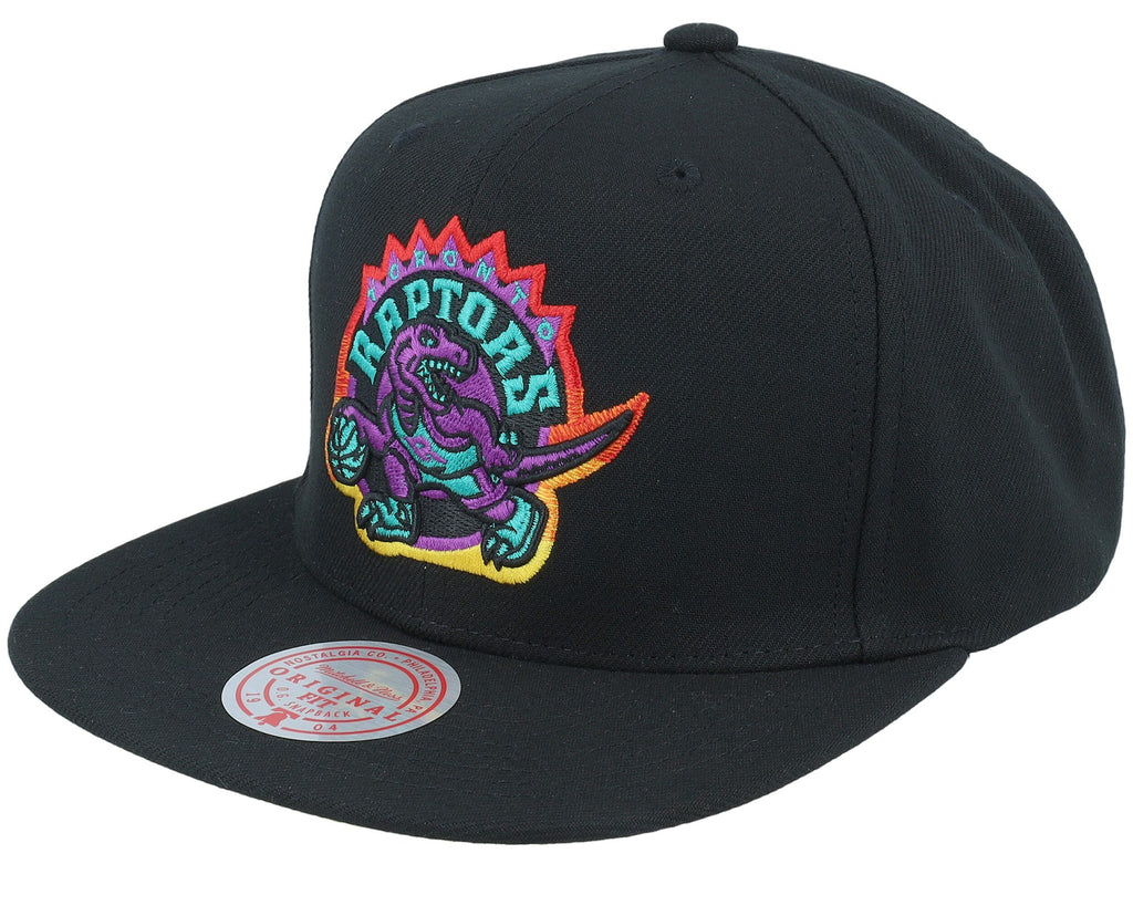 MENS MITCHELL & NESS NBA HIGH GRADE SNAPBACK HWC RAPTORS - BLACK