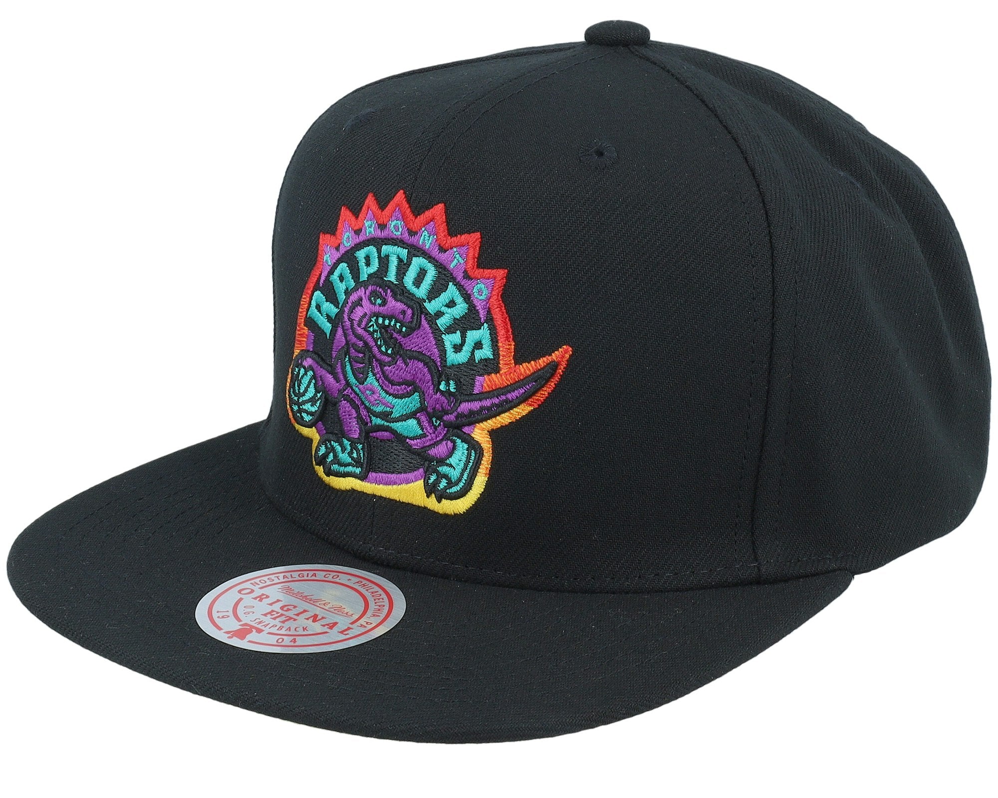 MENS MITCHELL & NESS NBA HIGH GRADE SNAPBACK HWC RAPTORS - BLACK
