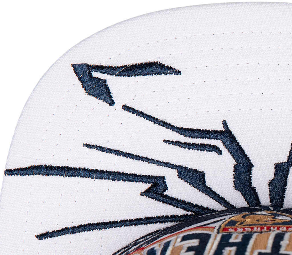MENS MITCHELL & NESS NHL AFTERSHOCK SNAPBACK PANTHERS - WHITE