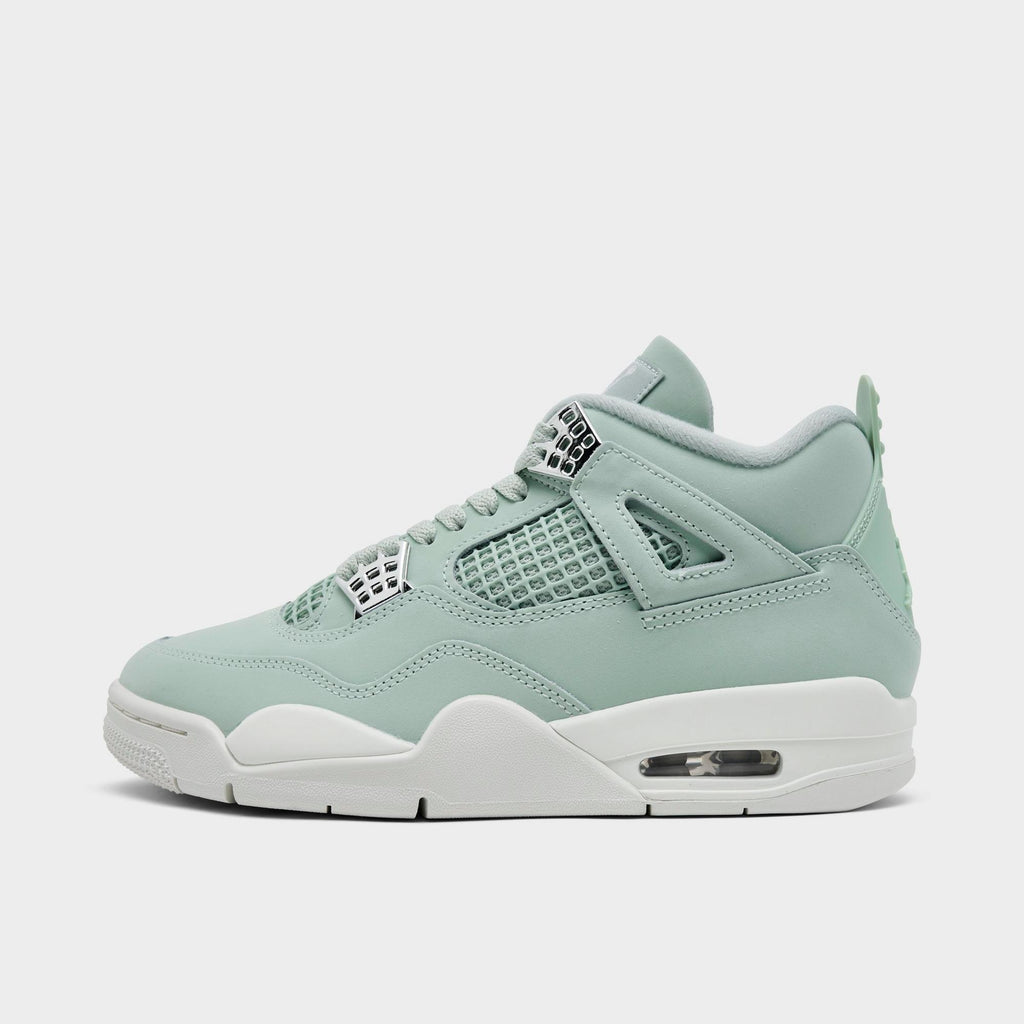 [HV0823-003] WOMENS AIR JORDAN RETRO 4 'SEAFOAM SAIL'