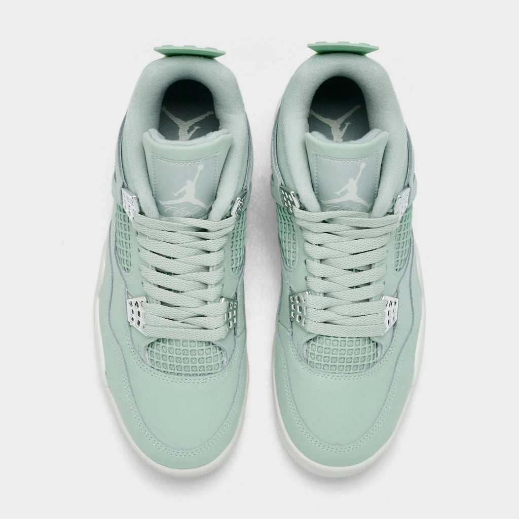 [HV0823-003] WOMENS AIR JORDAN RETRO 4 'SEAFOAM SAIL'
