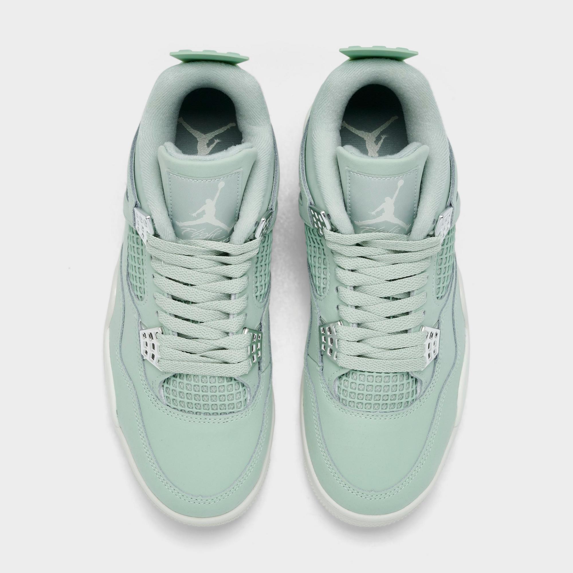 [HV0823-003] WOMENS AIR JORDAN RETRO 4 'SEAFOAM SAIL'