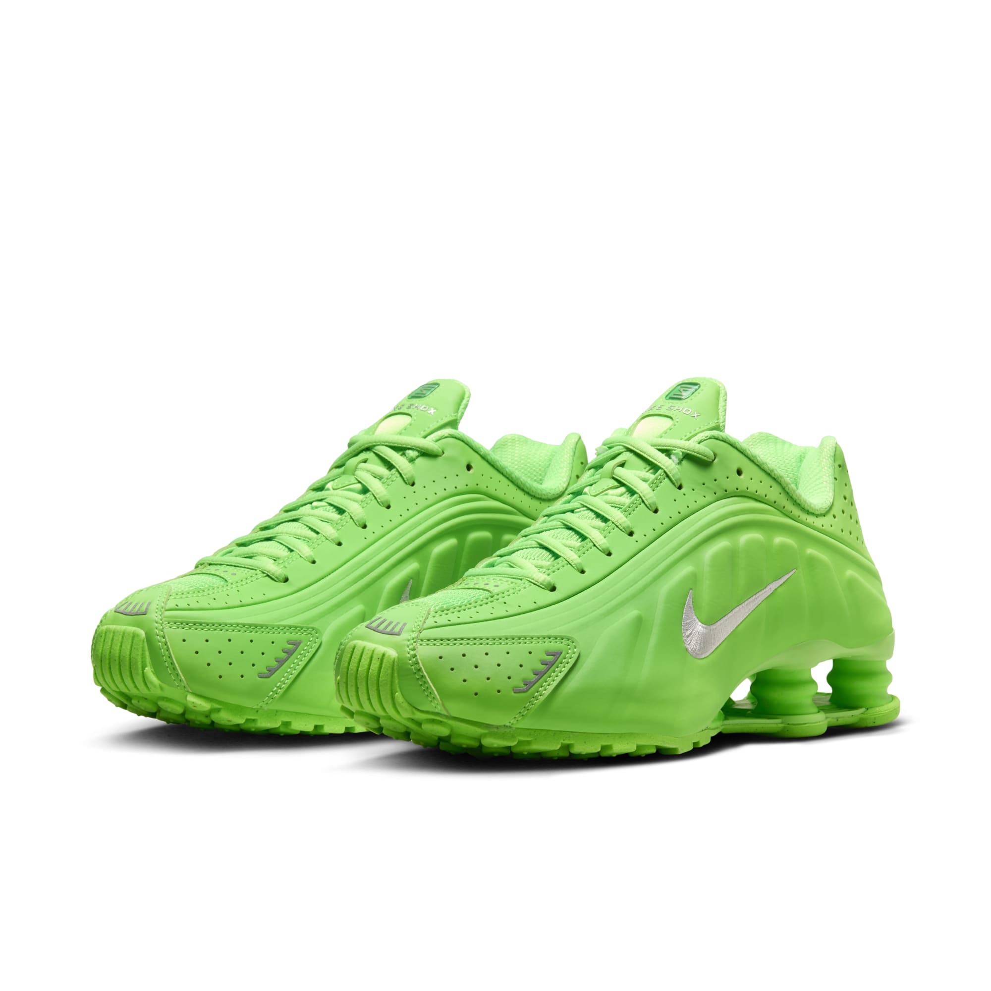 [HV0839-398] WOMENS NIKE SHOX R4 'GREEN STRIKE'