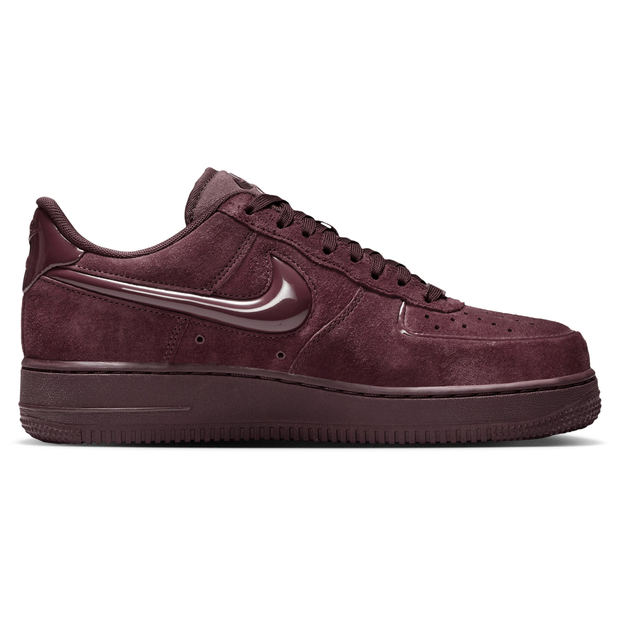 [HV4406-600] WOMENS NIKE AIR FORCE 1 LOW '07 'BURGUNDY CRUSH'