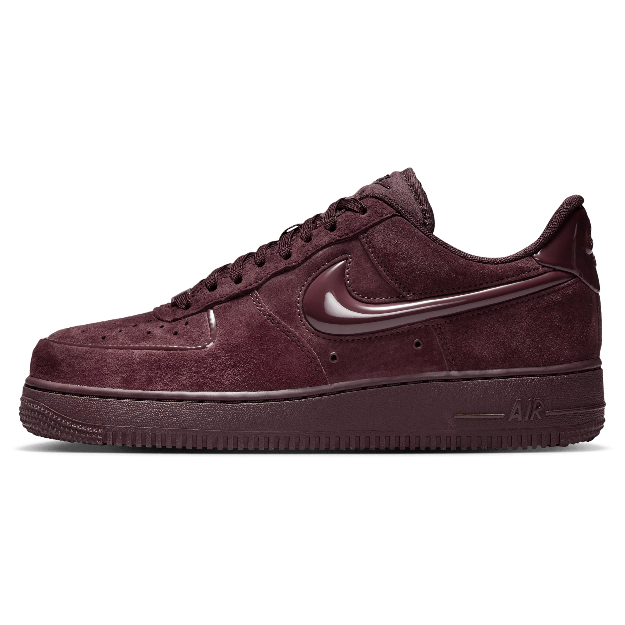 [HV4406-600] WOMENS NIKE AIR FORCE 1 LOW '07 'BURGUNDY CRUSH'
