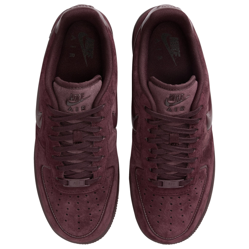 [HV4406-600] WOMENS NIKE AIR FORCE 1 LOW '07 'BURGUNDY CRUSH'