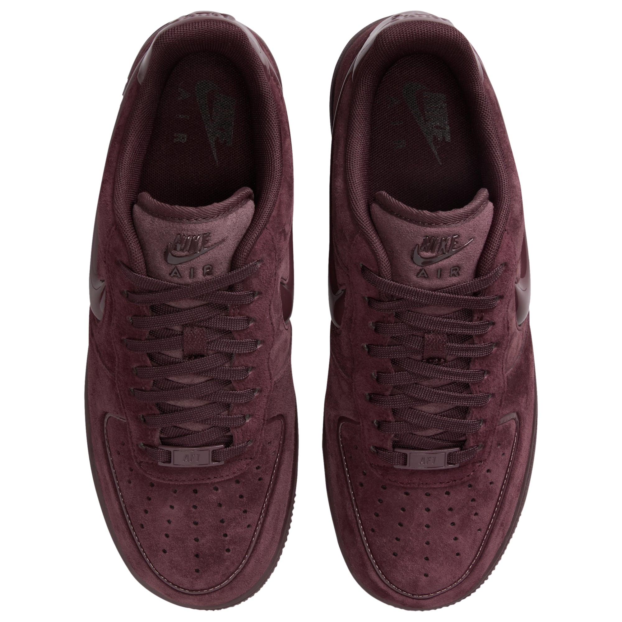 [HV4406-600] WOMENS NIKE AIR FORCE 1 LOW '07 'BURGUNDY CRUSH'