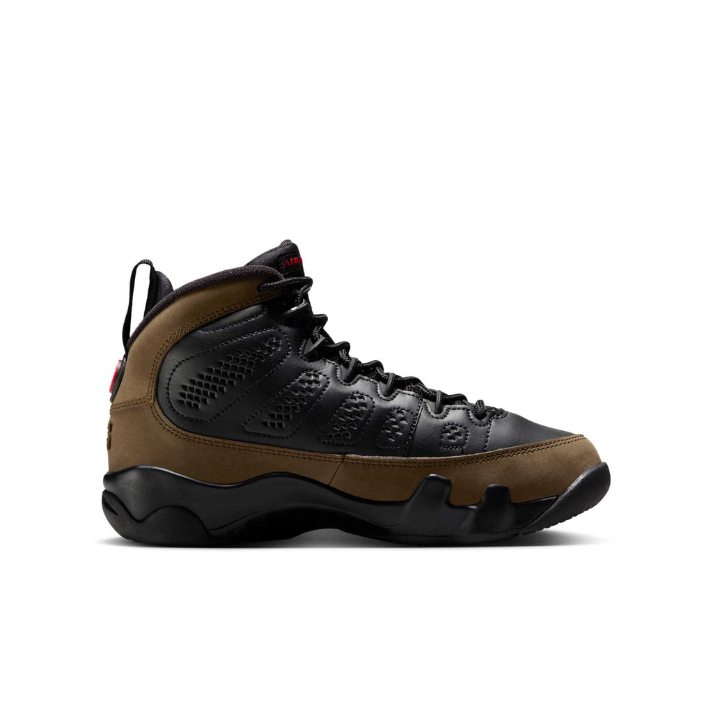 [HV4574-030] GRADE SCHOOL AIR JORDAN RETRO 9 'OLIVE'