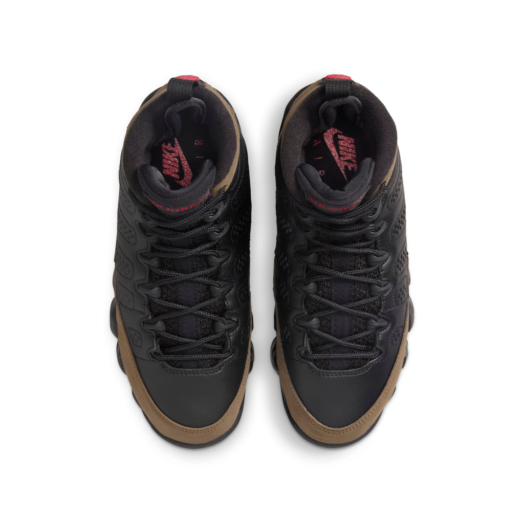 [HV4574-030] GRADE SCHOOL AIR JORDAN RETRO 9 'OLIVE'