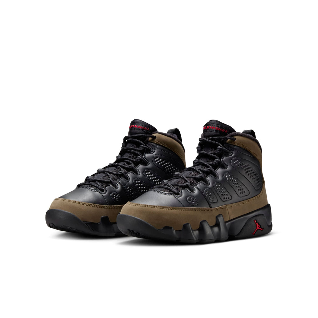 [HV4574-030] GRADE SCHOOL AIR JORDAN RETRO 9 'OLIVE'