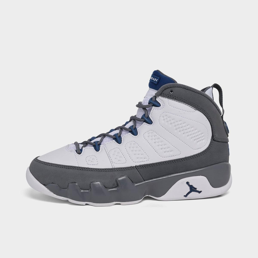 [HV4574-100] GRADE SCHOOL AIR JORDAN RETRO 9 'FLINT GREY FRENCH BLUE (2026)'