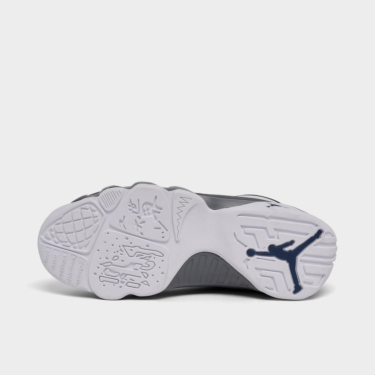[HV4574-100] GRADE SCHOOL AIR JORDAN RETRO 9 'FLINT GREY FRENCH BLUE (2026)'