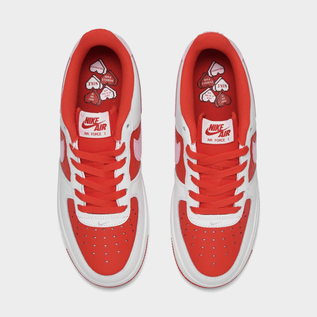 [HV5165-121] GRADE SCHOOL NIKE AIR FORCE 1 BG 'VALENTINE'S DAY'