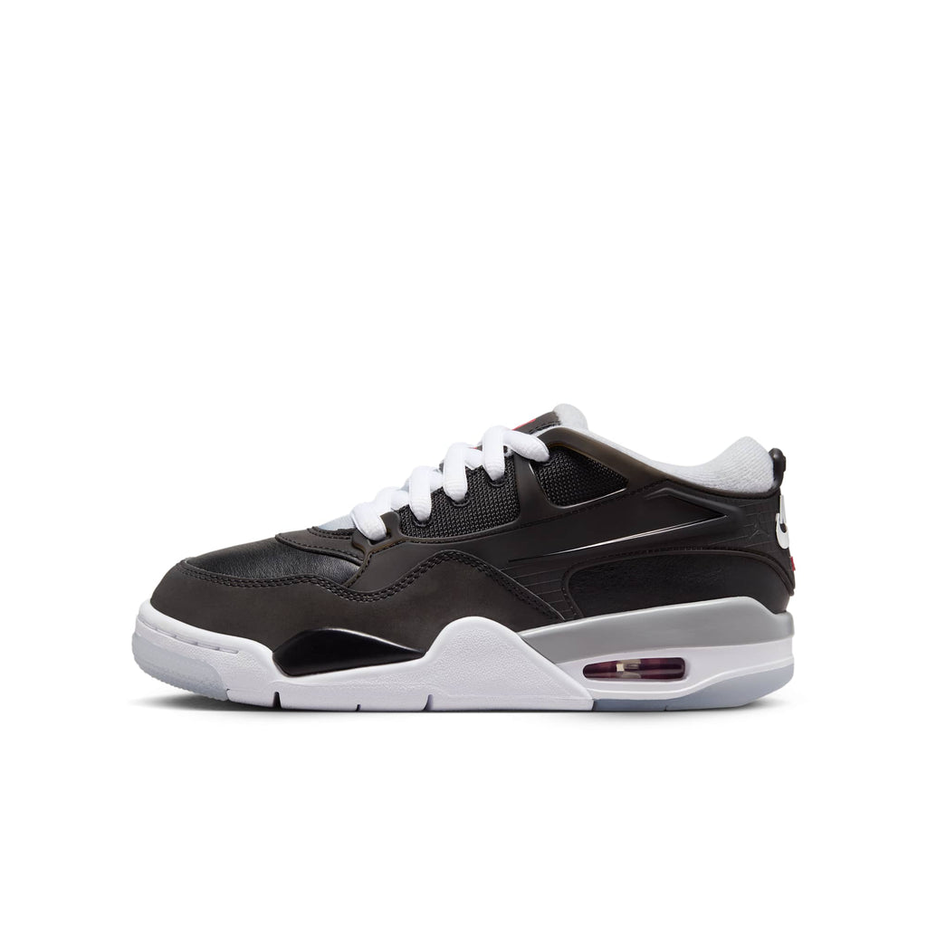 [HV5187-010] Grade School Air Jordan Retro 4 RM 'Black Metallic (Kid's GS)