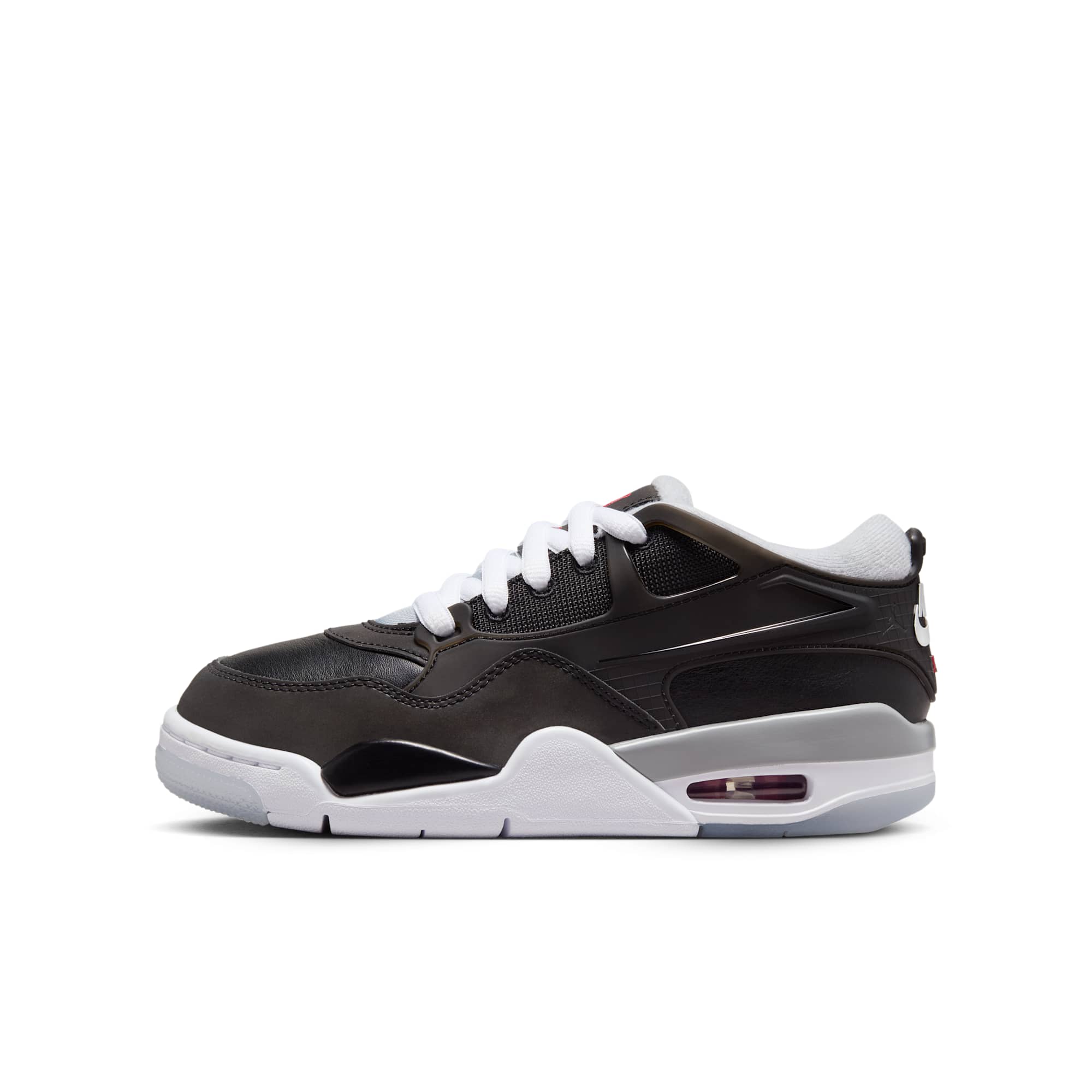 [HV5187-010] Grade School Air Jordan Retro 4 RM 'Black Metallic (Kid's GS)