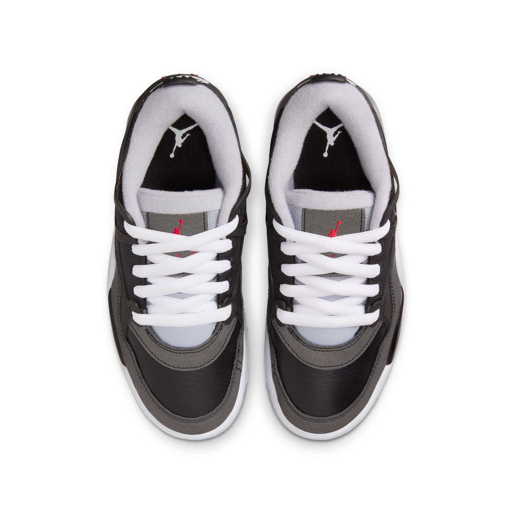 [HV5187-010] Grade School Air Jordan Retro 4 RM 'Black Metallic (Kid's GS)