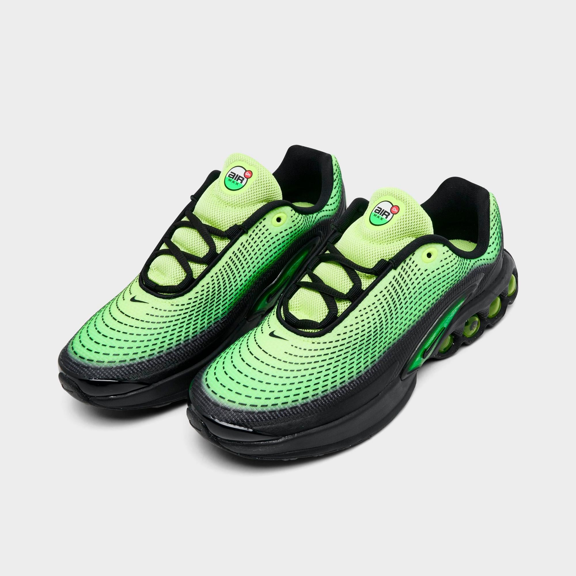 [HV5257-700] GRADE SCHOOL NIKE AIR MAX DN 'LIGHT LEMON TWIST BLACK (GS)'