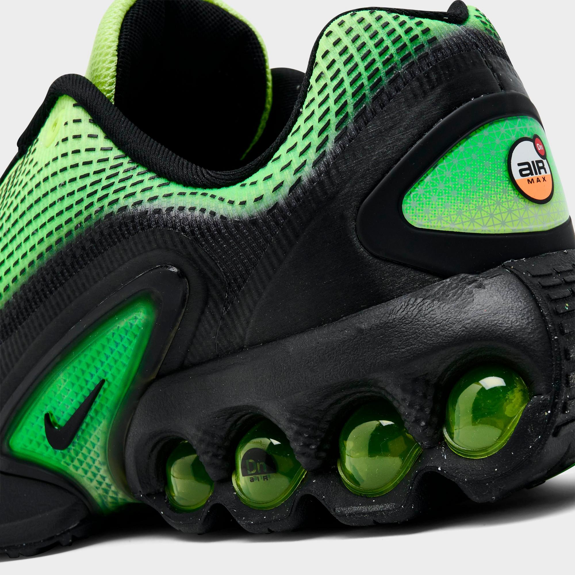 [HV5257-700] GRADE SCHOOL NIKE AIR MAX DN 'LIGHT LEMON TWIST BLACK (GS)'
