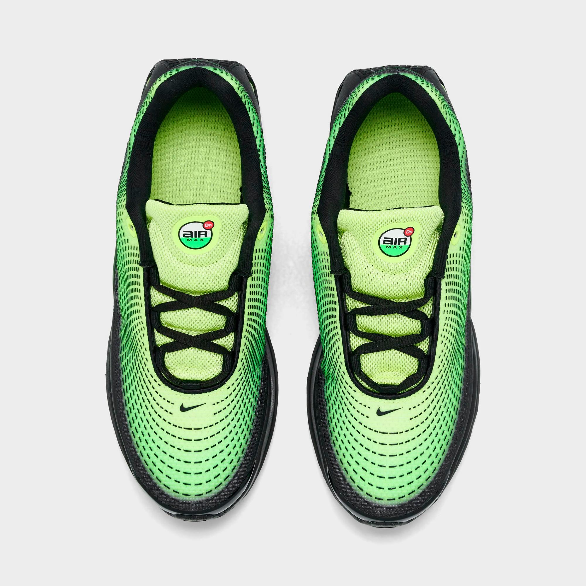 [HV5257-700] GRADE SCHOOL NIKE AIR MAX DN 'LIGHT LEMON TWIST BLACK (GS)'