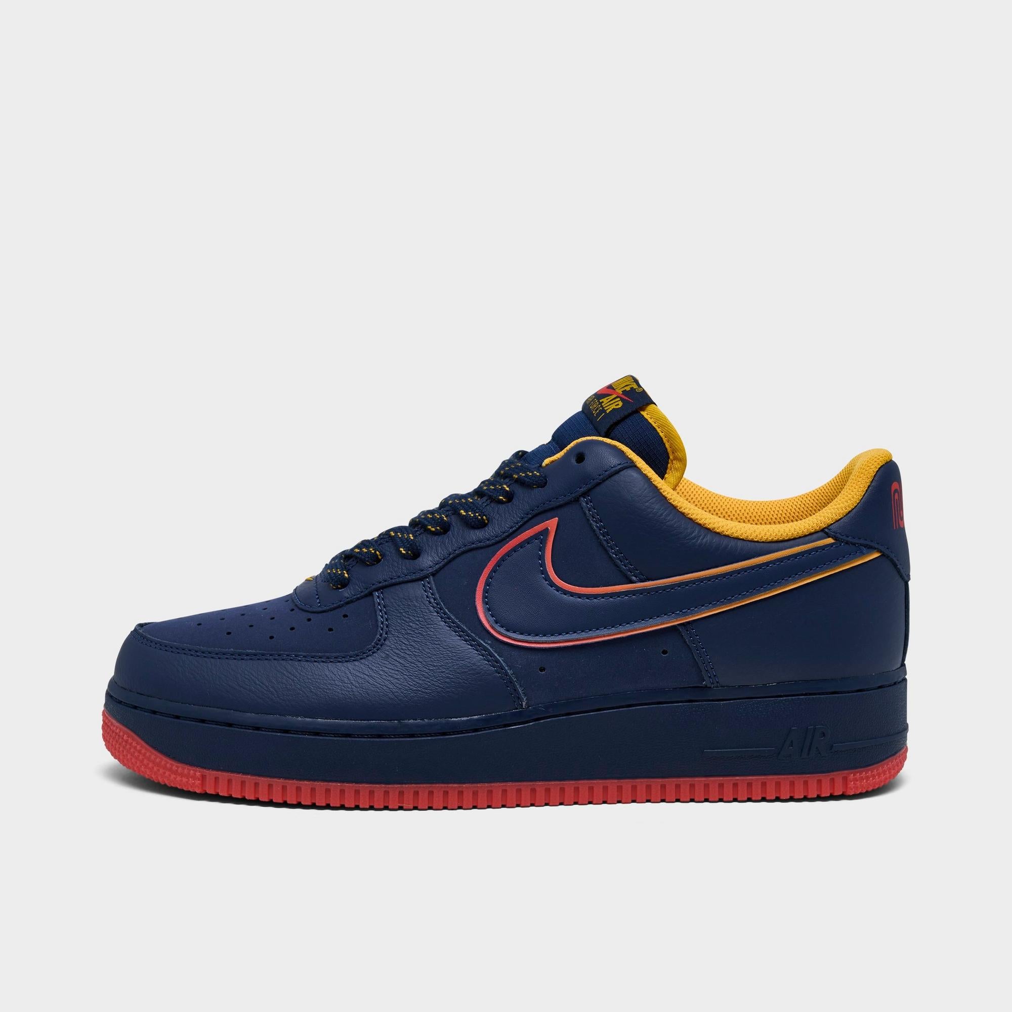 [HV5752-410] MENS NIKE AIR FORCE 1 LOW 'RETRO LETTERING'