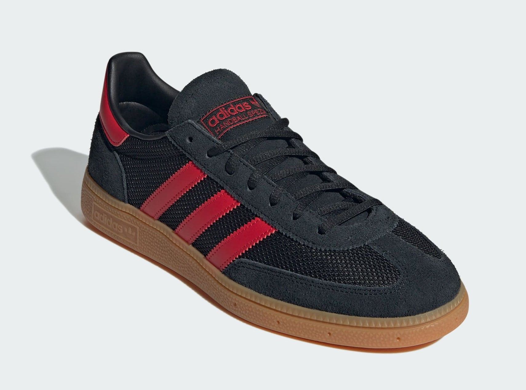 [JH5446] MENS ADIDAS HANDBALL SPEZIAL 'BLACK BETTER SCARLET GUM'