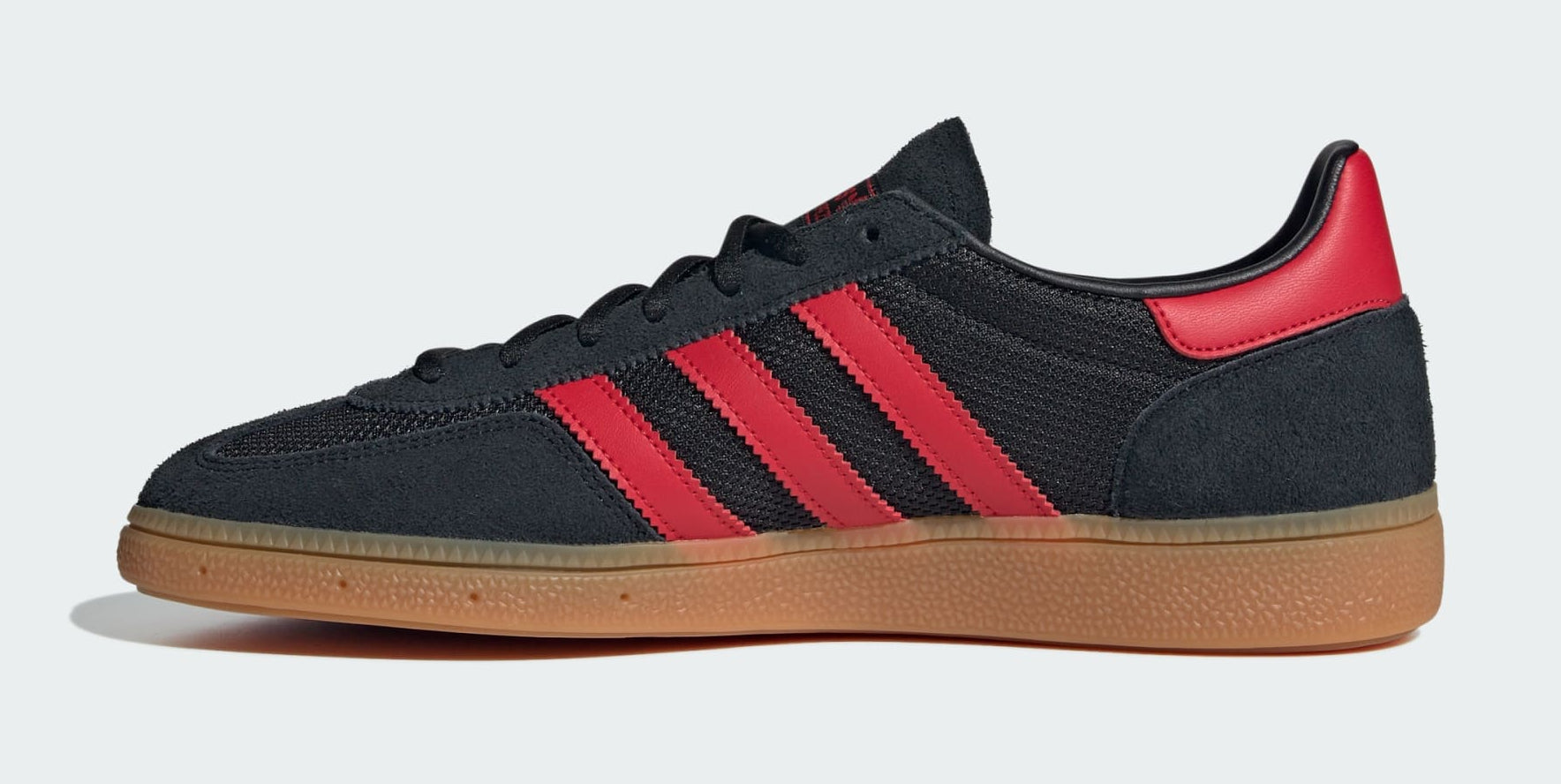 [JH5446] MENS ADIDAS HANDBALL SPEZIAL 'BLACK BETTER SCARLET GUM'