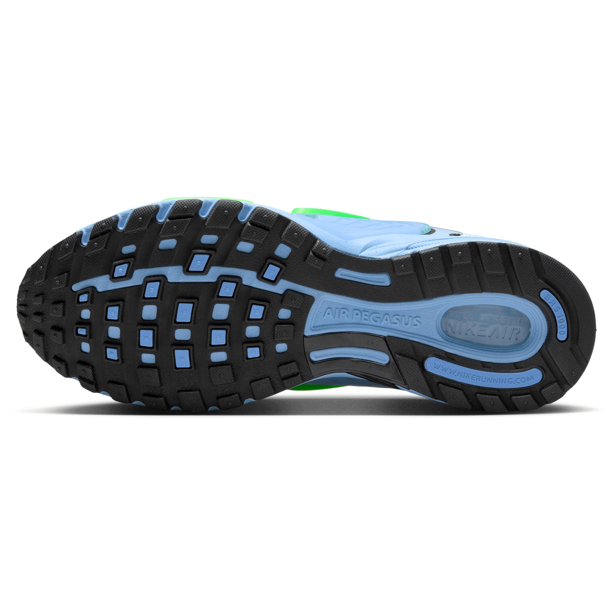 [IB0612-006] MENS NIKE AIR PEGASUS WAVE 'FOOTBALL GREY GREEN STRIKE'