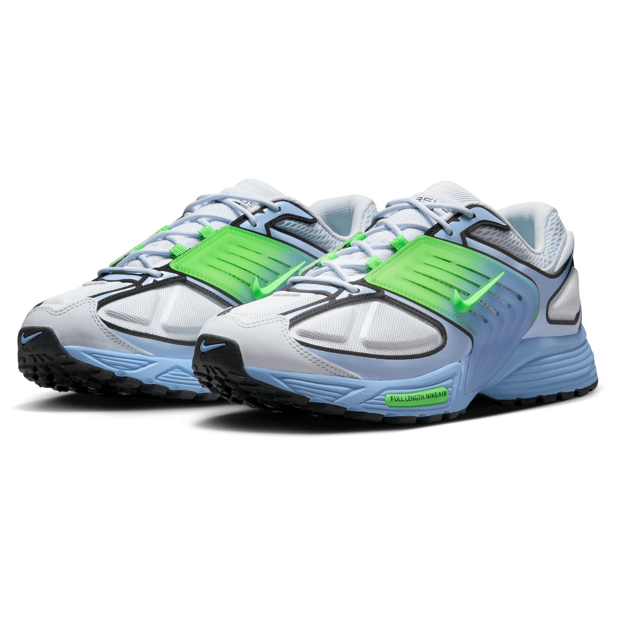 [IB0612-006] MENS NIKE AIR PEGASUS WAVE 'FOOTBALL GREY GREEN STRIKE'
