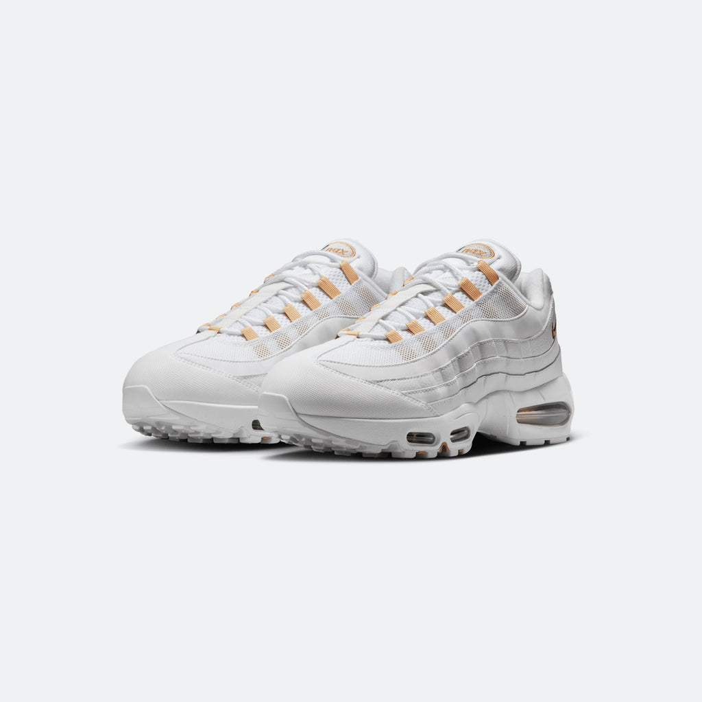 [IB1667-101] MENS NIKE AIR MAX 95 OG 'BIG BUBBLE WHITE TEAM GOLD'