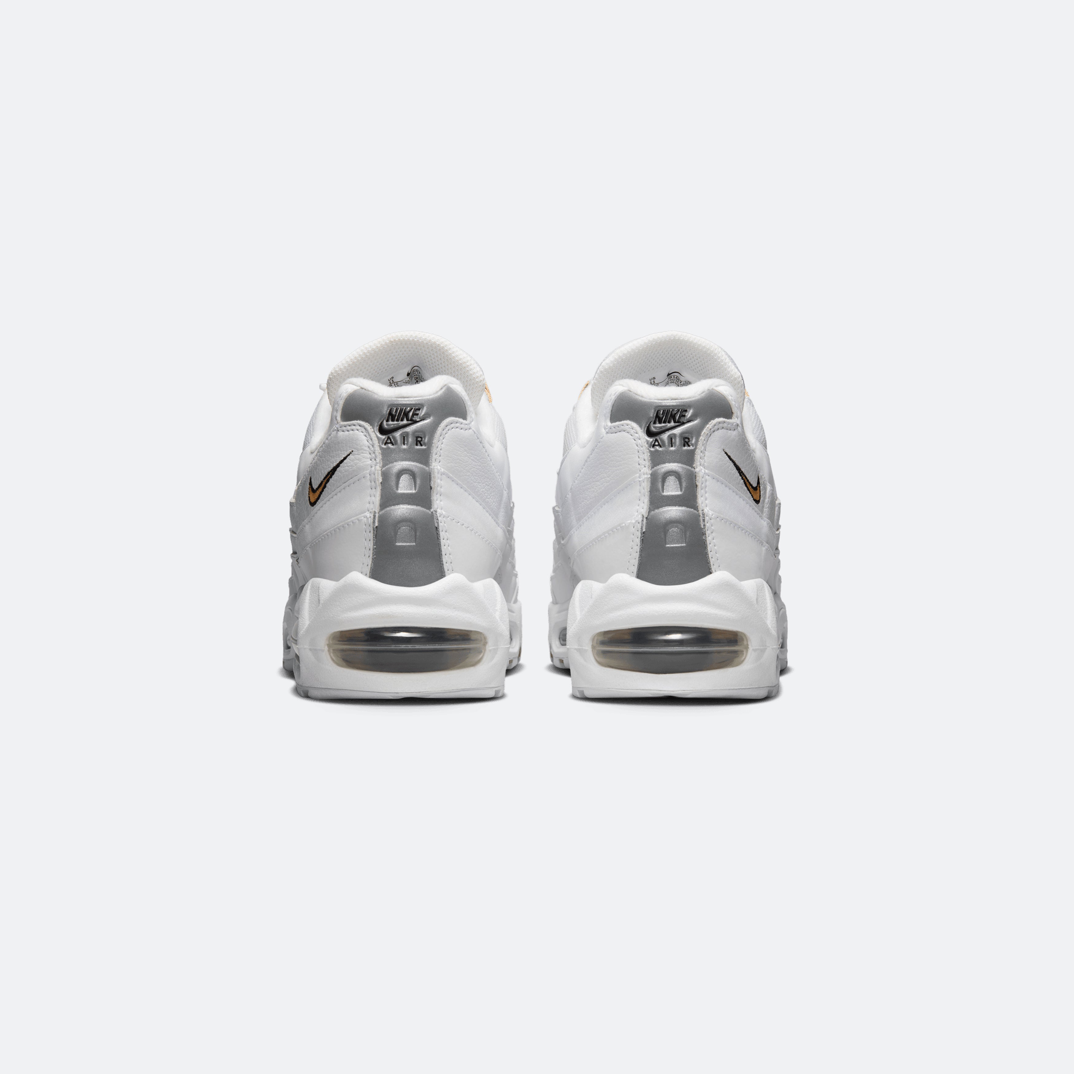 [IB1667-101] MENS NIKE AIR MAX 95 OG 'BIG BUBBLE WHITE TEAM GOLD'
