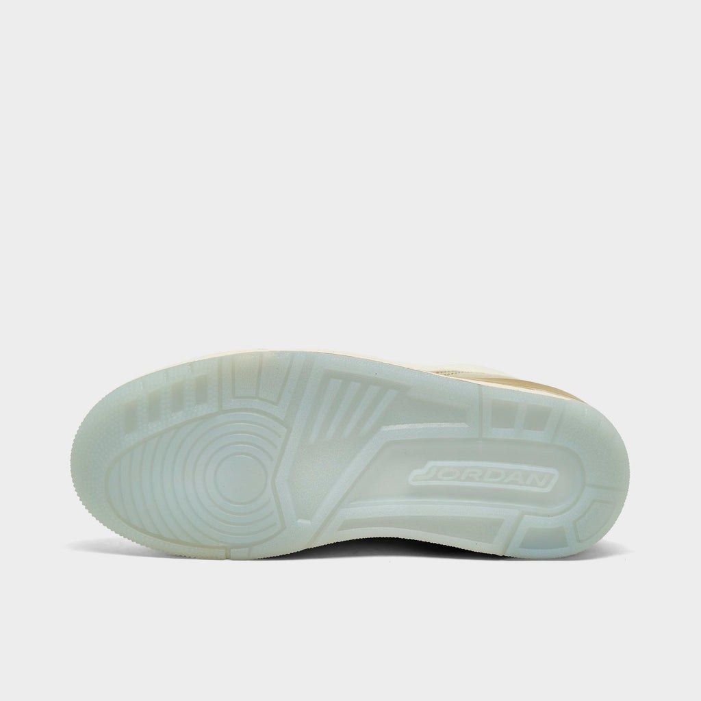[IB2255-100] WOMENS AIR JORDAN RETRO 3 'CHAMPAGNE AND OYSTERS