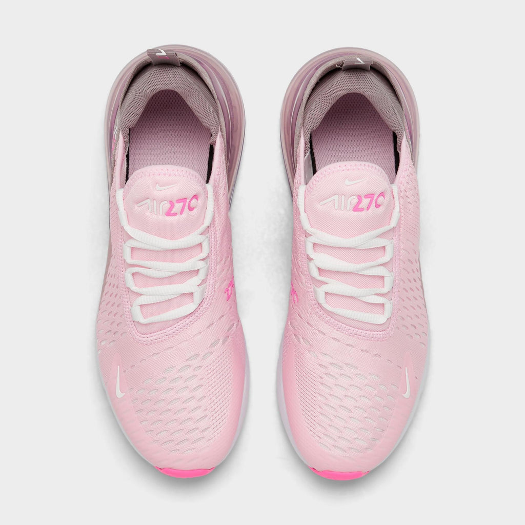 [IB4435-663] GRADE SCHOOL NIKE AIR MAX 270 'PINK FOAM COLLEGE GREY PLATINUM VIOLET SUMMIT WHITE (GS)'