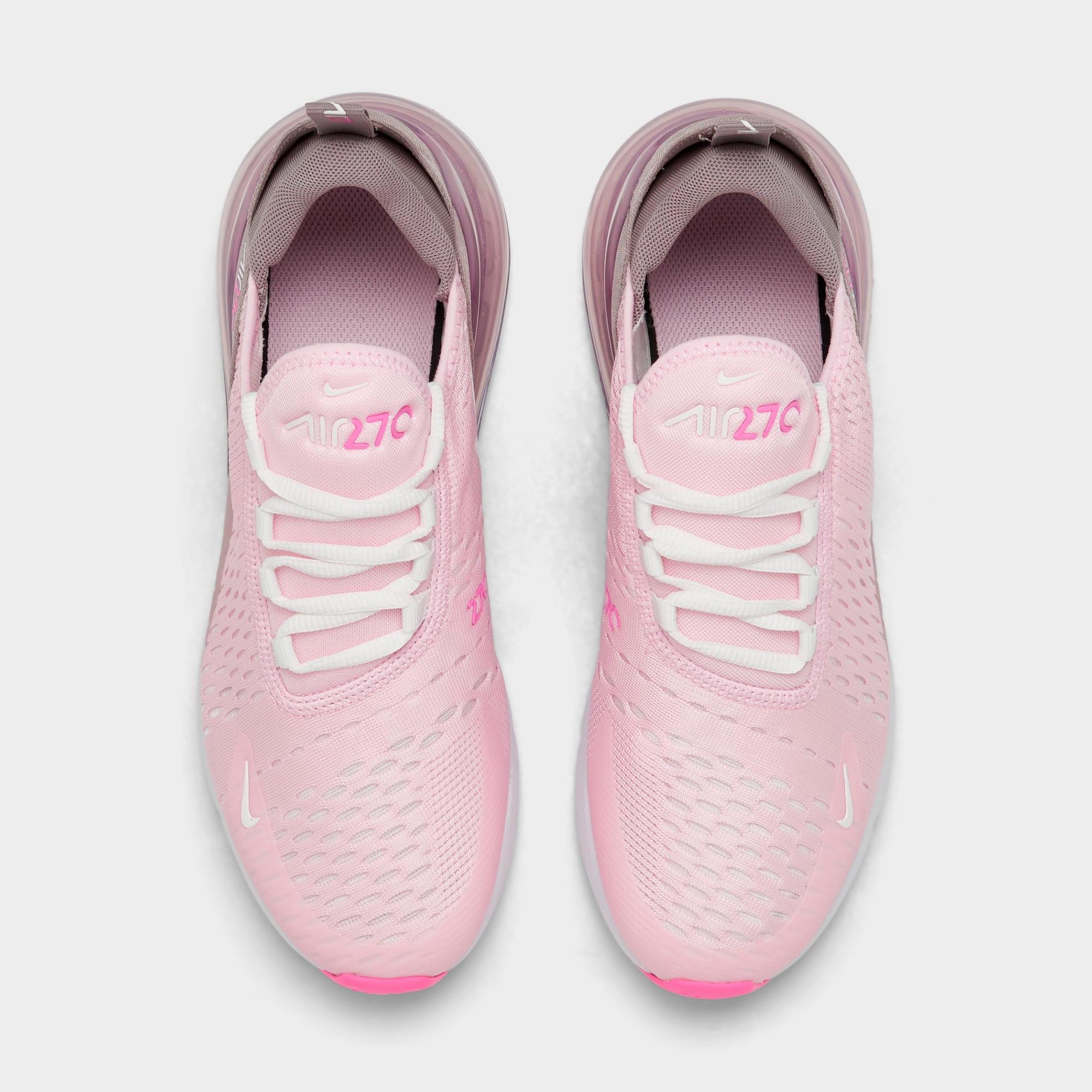 [IB4435-663] GRADE SCHOOL NIKE AIR MAX 270 'PINK FOAM COLLEGE GREY PLATINUM VIOLET SUMMIT WHITE (GS)'