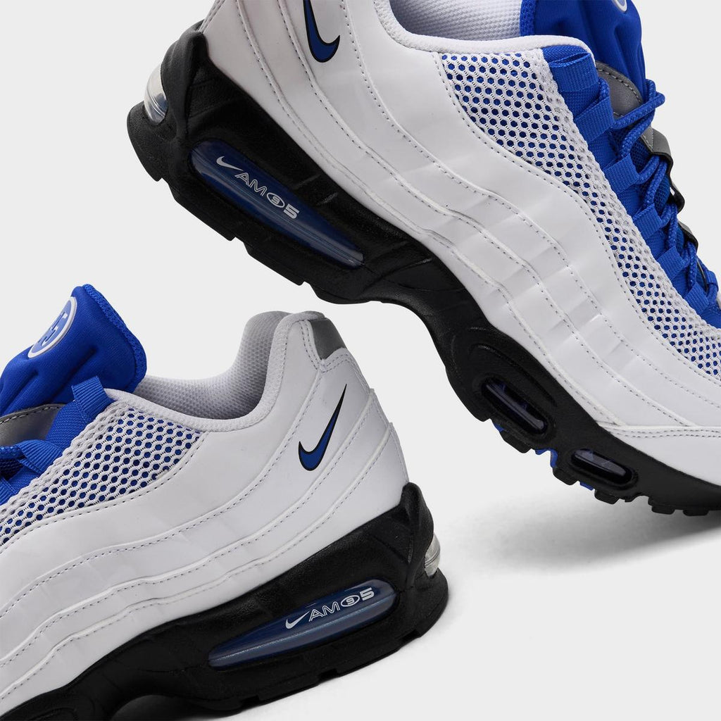 [IB6830-100] MENS NIKE AIR MAX 95 SE 'BIG BUBBLE TOTAL 90 WHITE RACER BLUE'