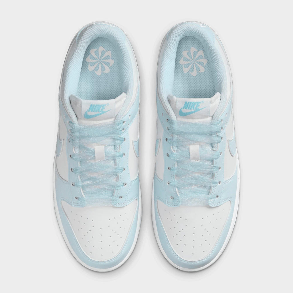 [IB7311-100] WOMENS NIKE DUNK LOW NEXT NATURE 'WHITE BLUE TINT'