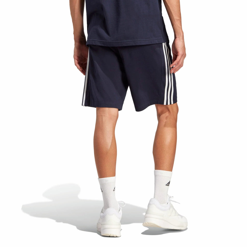 Mens Adidas Essentials Single Jersey 3-Stripes Shorts 2