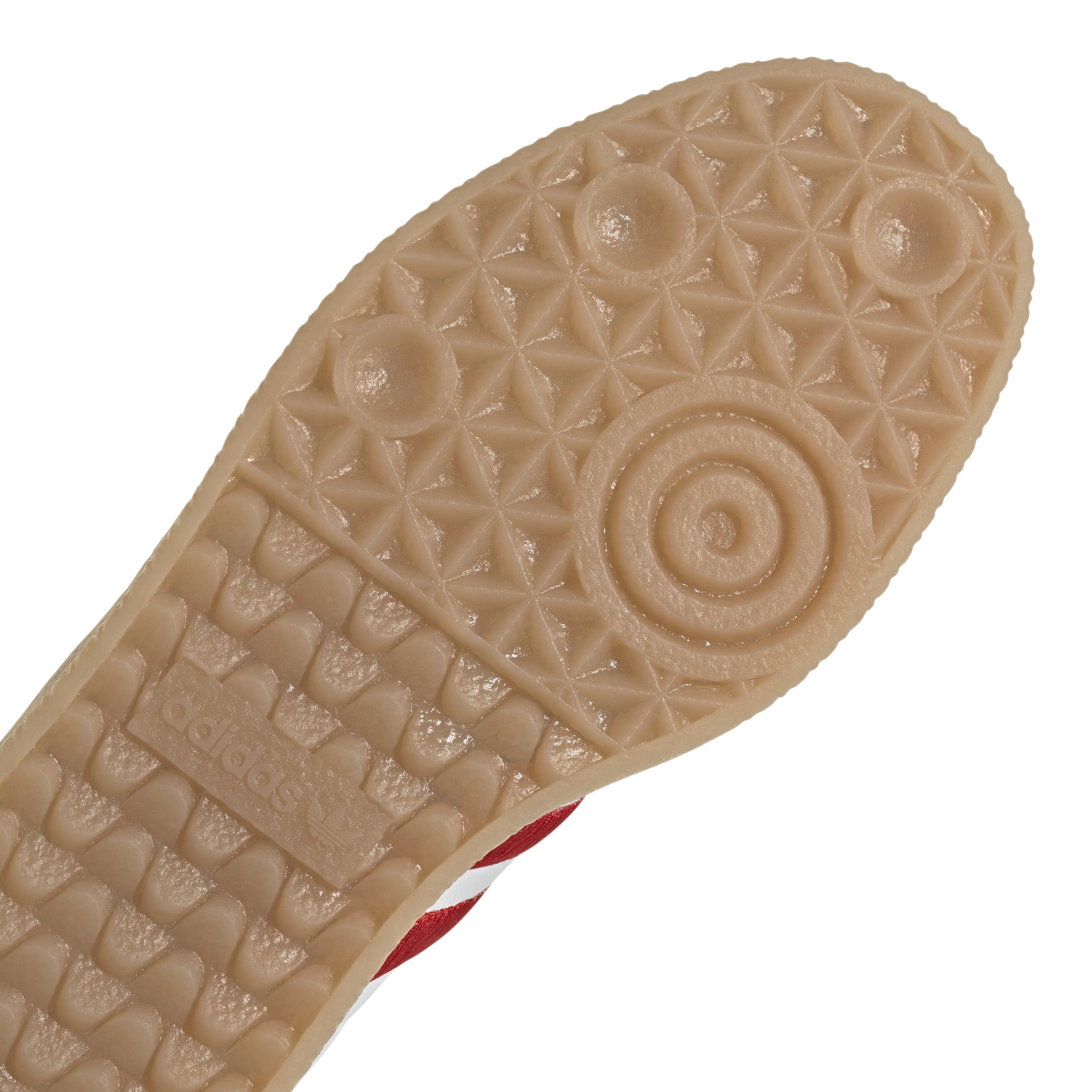 [ID0438] WOMENS ADIDAS SAMBAE 'WHITE BETTER SCARLET GUM'