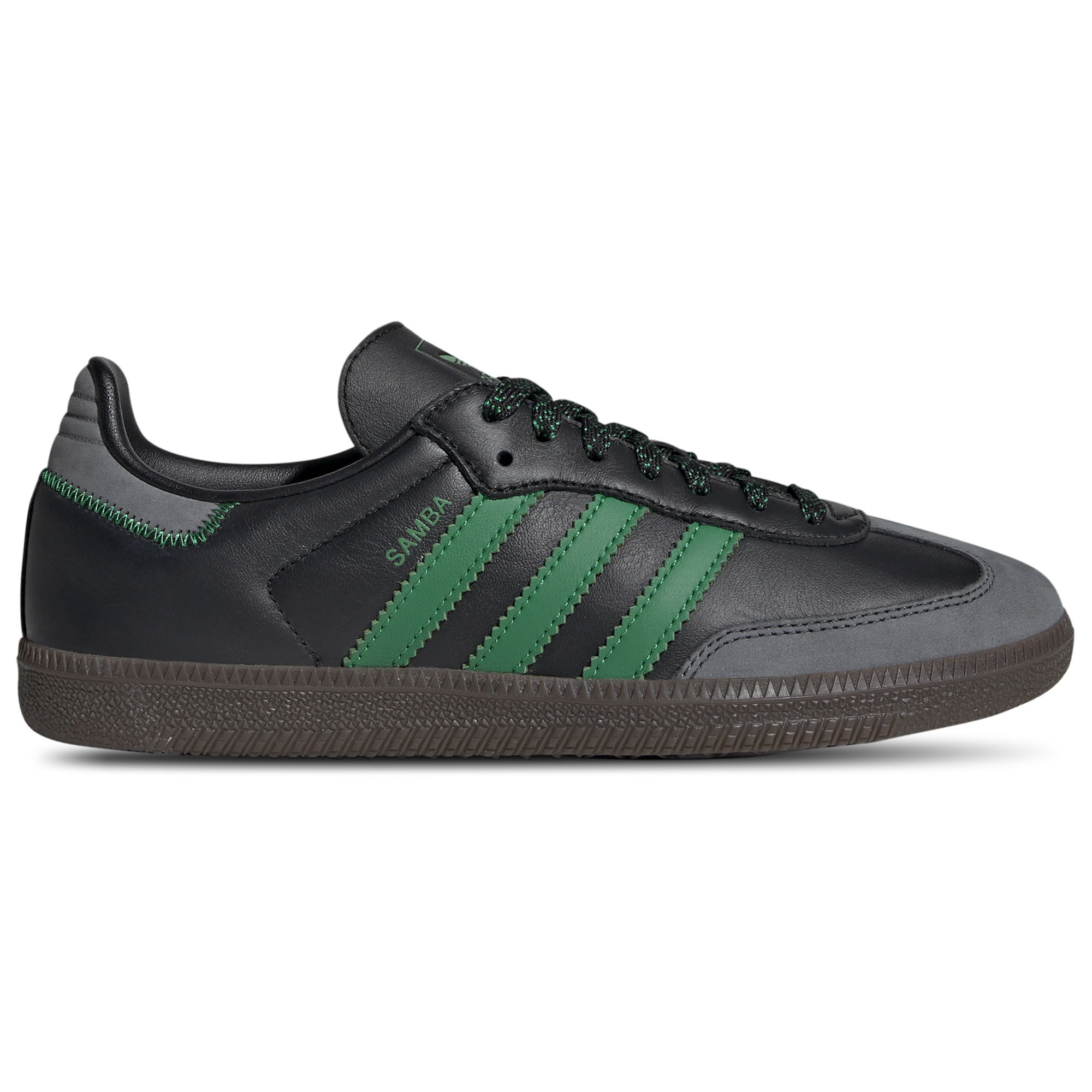 [IE6520] WOMENS ADIDAS SAMBA OG 'BLACK GREEN'