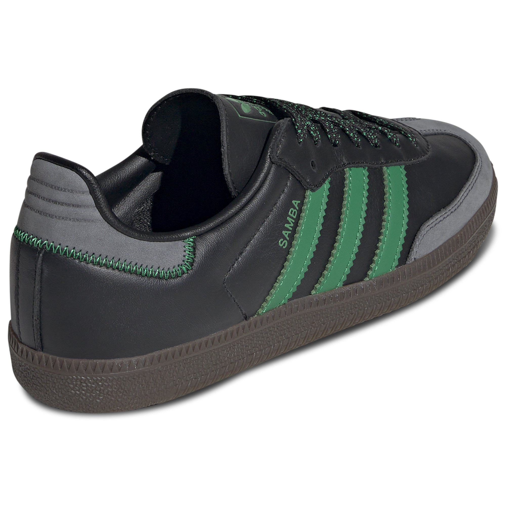 [IE6520] WOMENS ADIDAS SAMBA OG 'BLACK GREEN'
