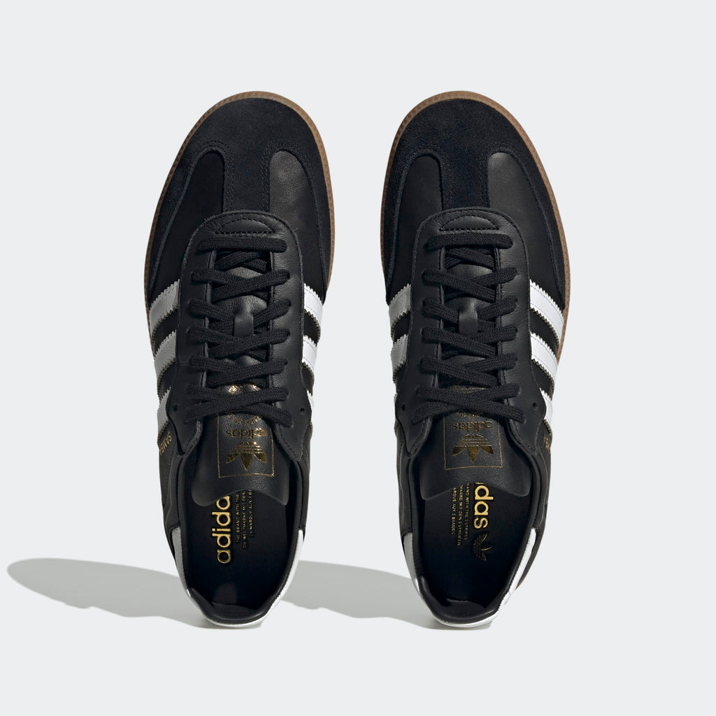 [IF0641] MENS ADIDAS SAMBA DECON "BLACK WHITE GUM"