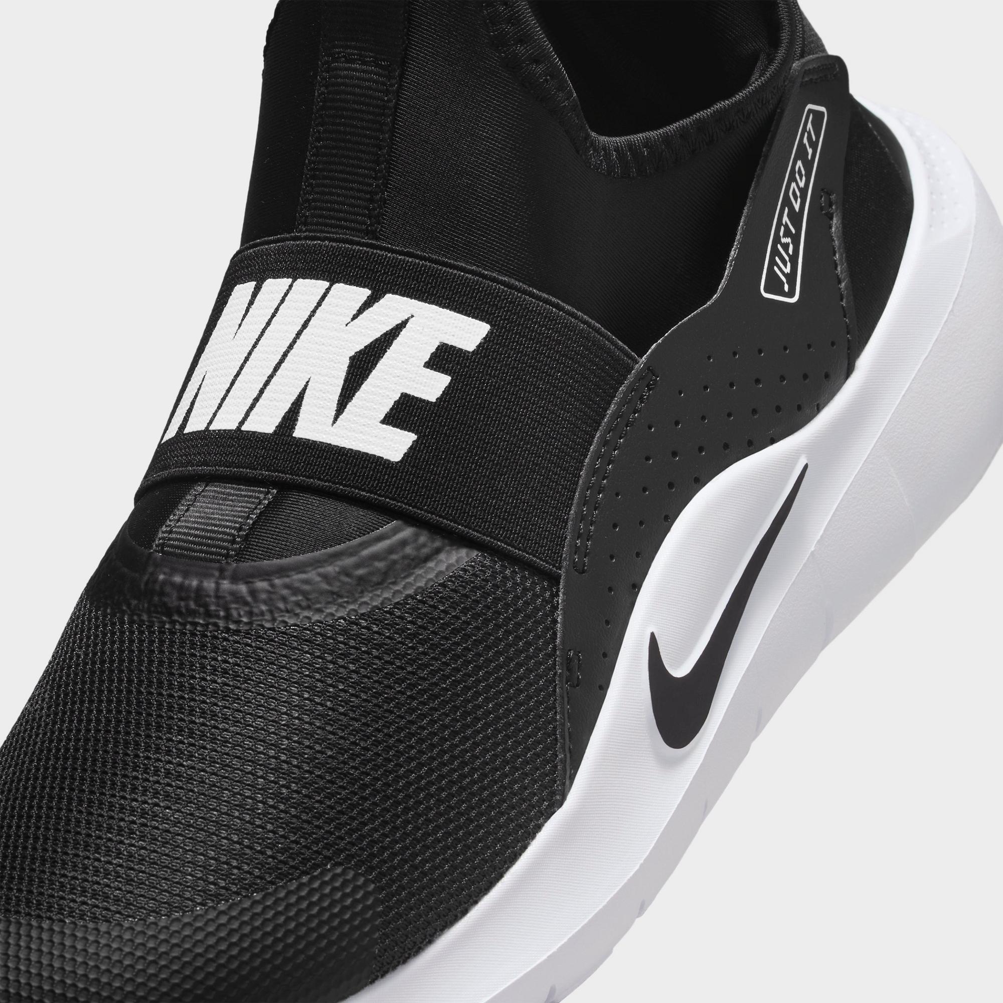 [IF2893-002] GRADE SCHOOL NIKE FLEX RUNNER 4 GS 'BLACK WHITE'