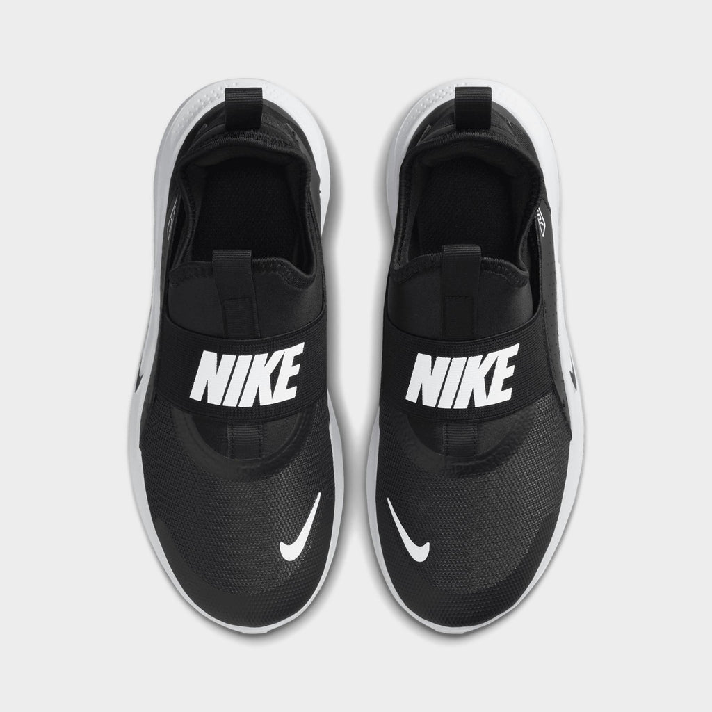 [IF2893-002] GRADE SCHOOL NIKE FLEX RUNNER 4 GS 'BLACK WHITE'