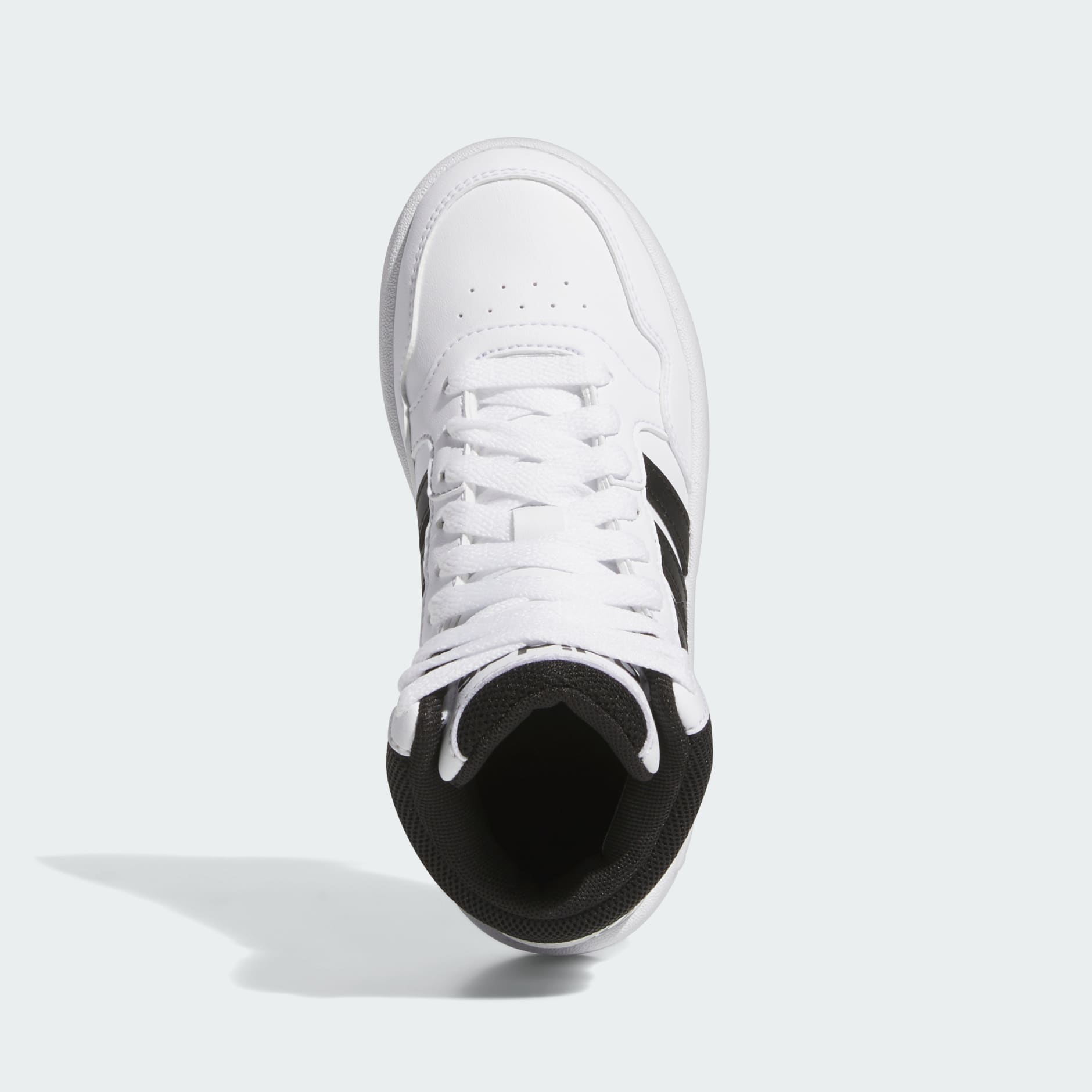 [IG3715] YOUTH ADIDAS HOOPS MID 'CLOUD WHITE CORE BLACK (GS)'