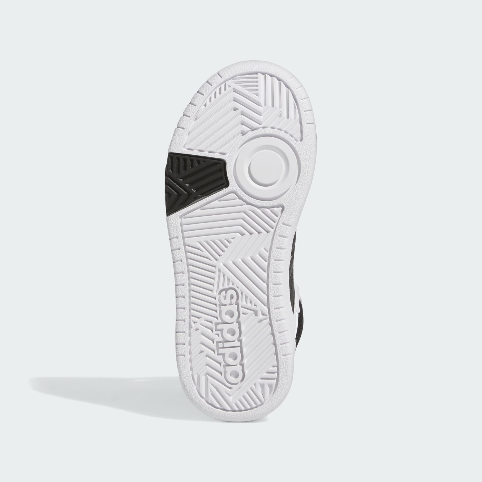 [IG3715] YOUTH ADIDAS HOOPS MID 'CLOUD WHITE CORE BLACK (GS)'