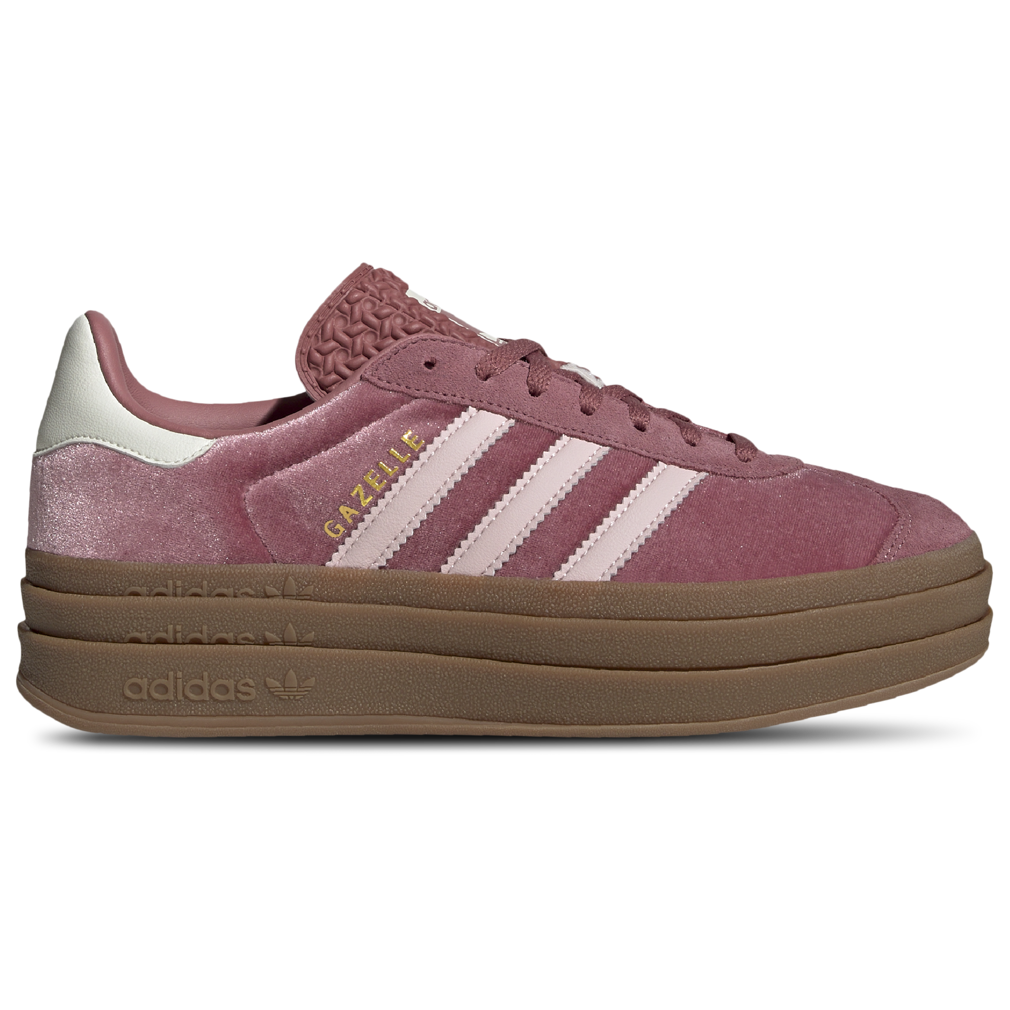 [IG4389] WOMENS ADIDAS ORIGINALS GAZELLE BOLD 'SANDY PINK VELVET'