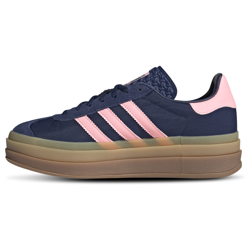 [IG4390] WOMENS ADIDAS GAZELLE BOLD 'DARK BLUE PINK SPARK'