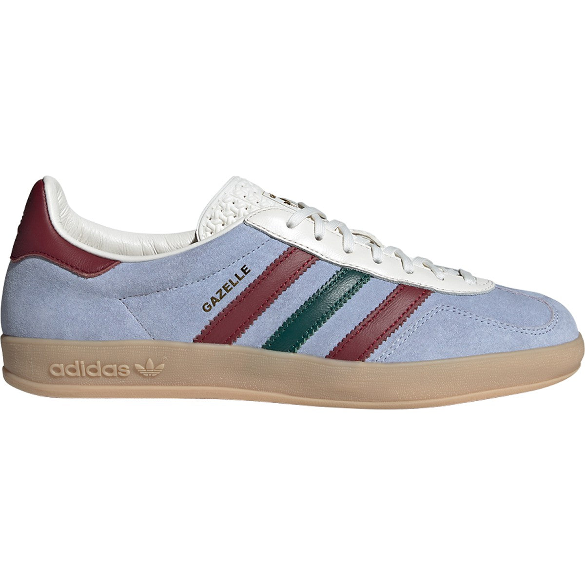 [IG4994] Mens Adidas Gazelle Indoor 'Blue Dawn Collegiate Burgundy'