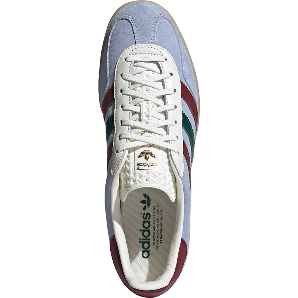 [IG4994] Mens Adidas Gazelle Indoor 'Blue Dawn Collegiate Burgundy'