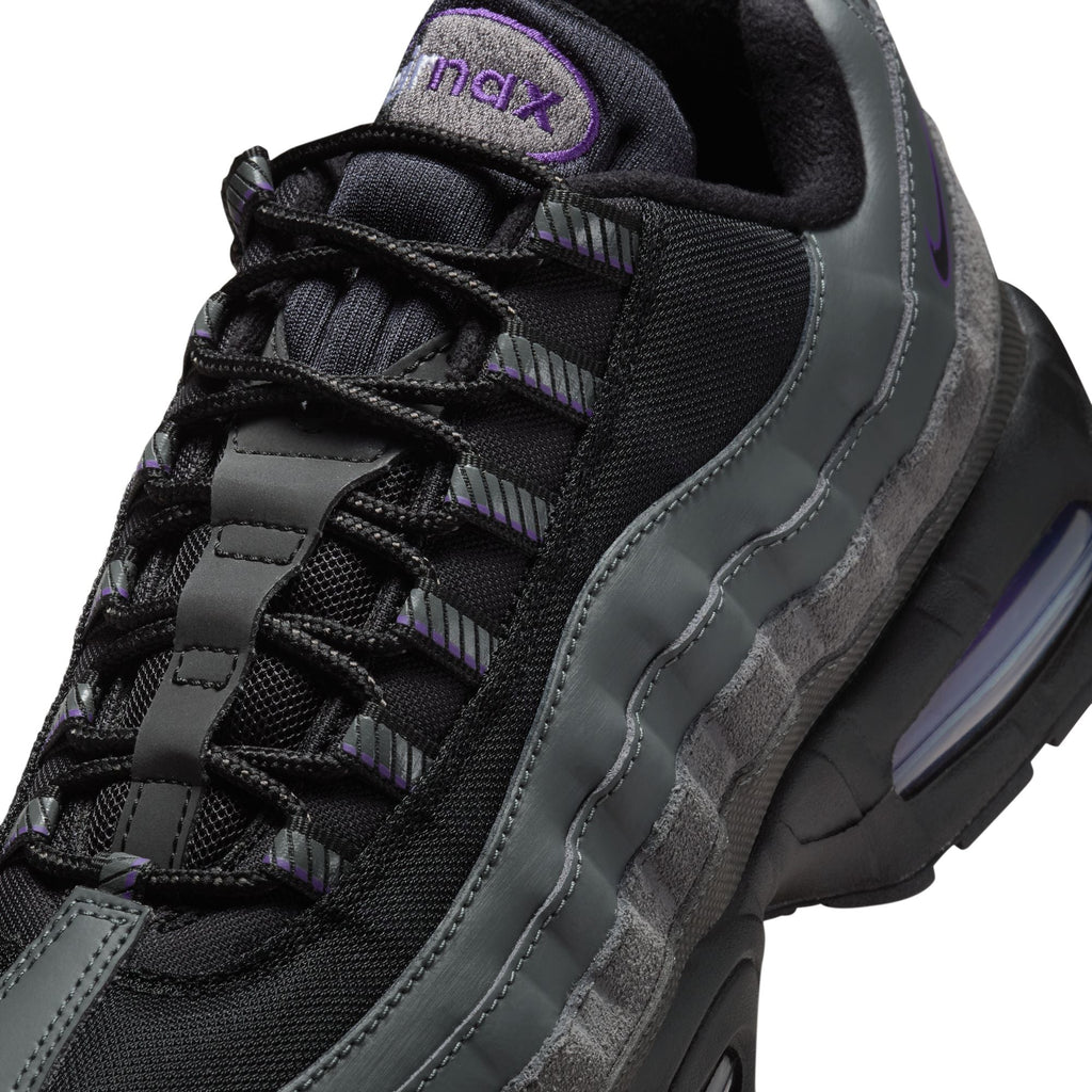 [IH1228-001] MENS NIKE AIR MAX 95 'RACING PACK IRON GREY WILD GRAPE'